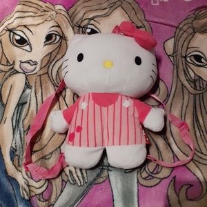 Hello Kitty plush backpack 🤍💗